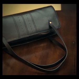 Black Leather Banana Republic Leather Bag